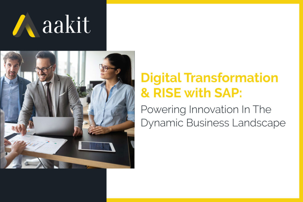 Digital Transformation  & RISE with SAP